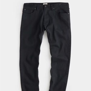 Todd Snyder Straight Fit 5-Pocket Chino in Black, Size 31x32